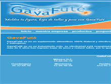 Tablet Screenshot of gavafutemexico.com.mx